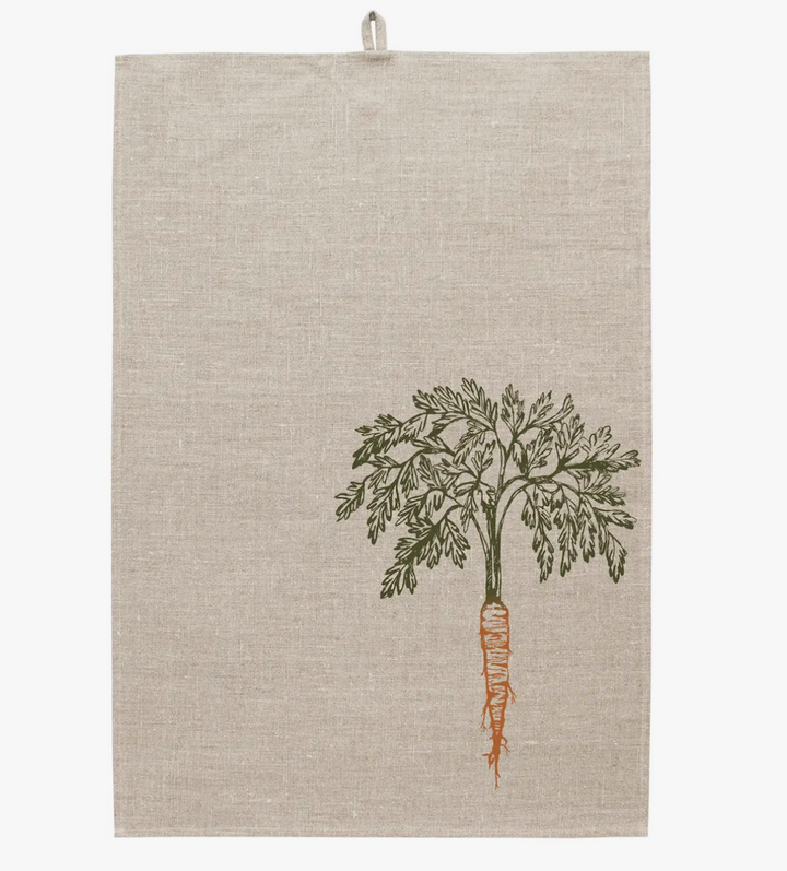 "Carota" | Strofinaccio in Lino Lavato