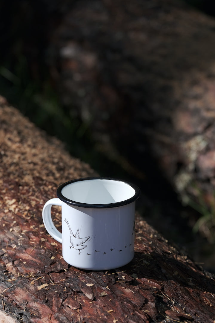 Tazza in Metallo Smaltato - fox & goose 300ml