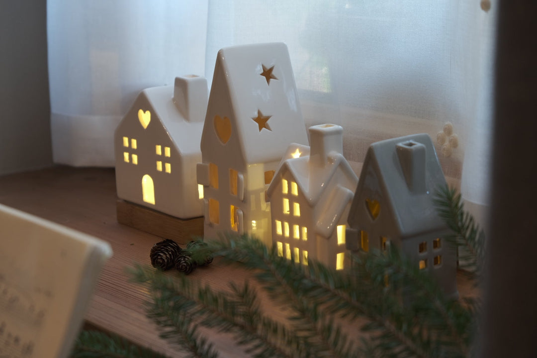 Casette Portacandele in Ceramica