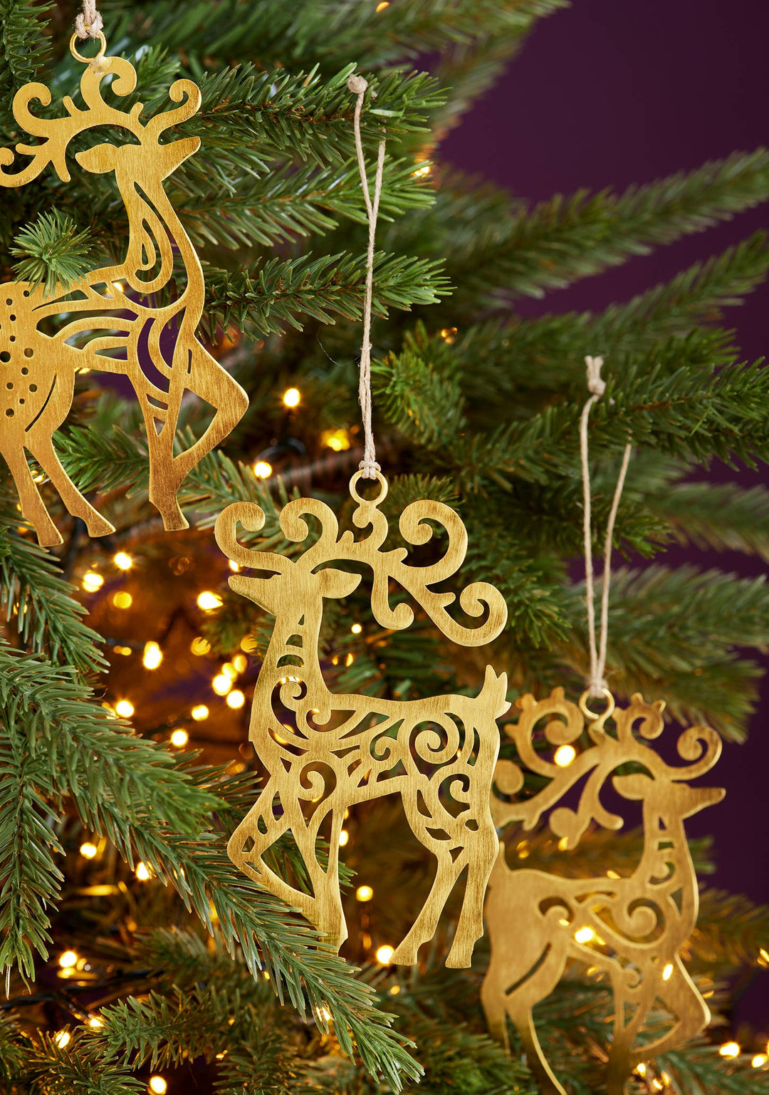 Decorazione di renna in filigrana