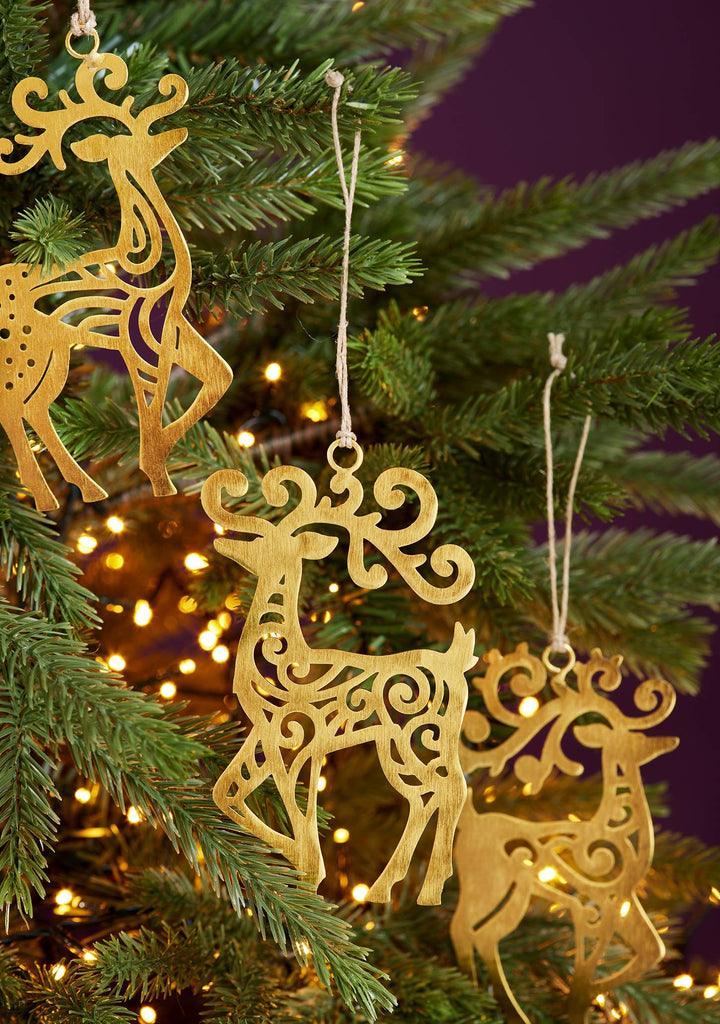 Decorazione di renna in filigrana