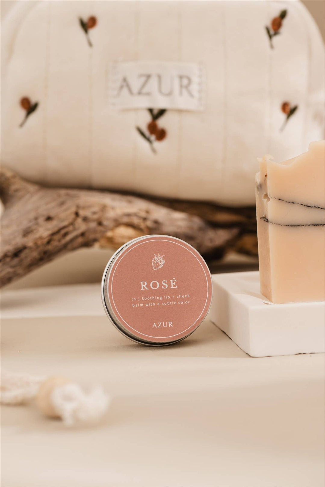 ROSÉ | Balsamo per labbra naturale | Labbra e guance