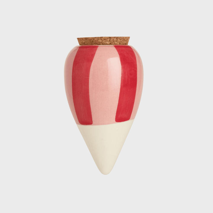 Olla - A righe rosa e rosse