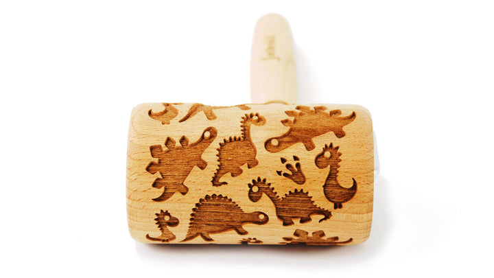 Mini mattarello dinosauri