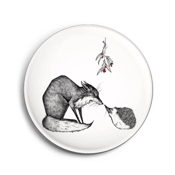 Magnete da frigo - volpe e riccio