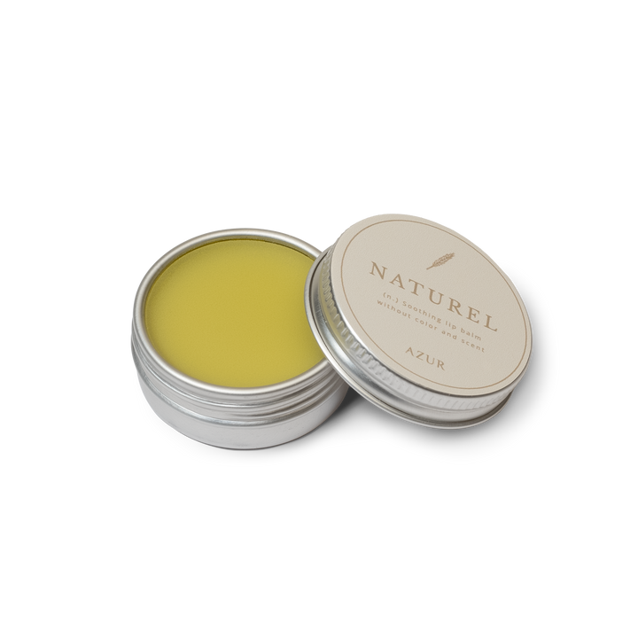 NATUREL | Balsamo per labbra 100% naturale | Vegano e senza crudeltà