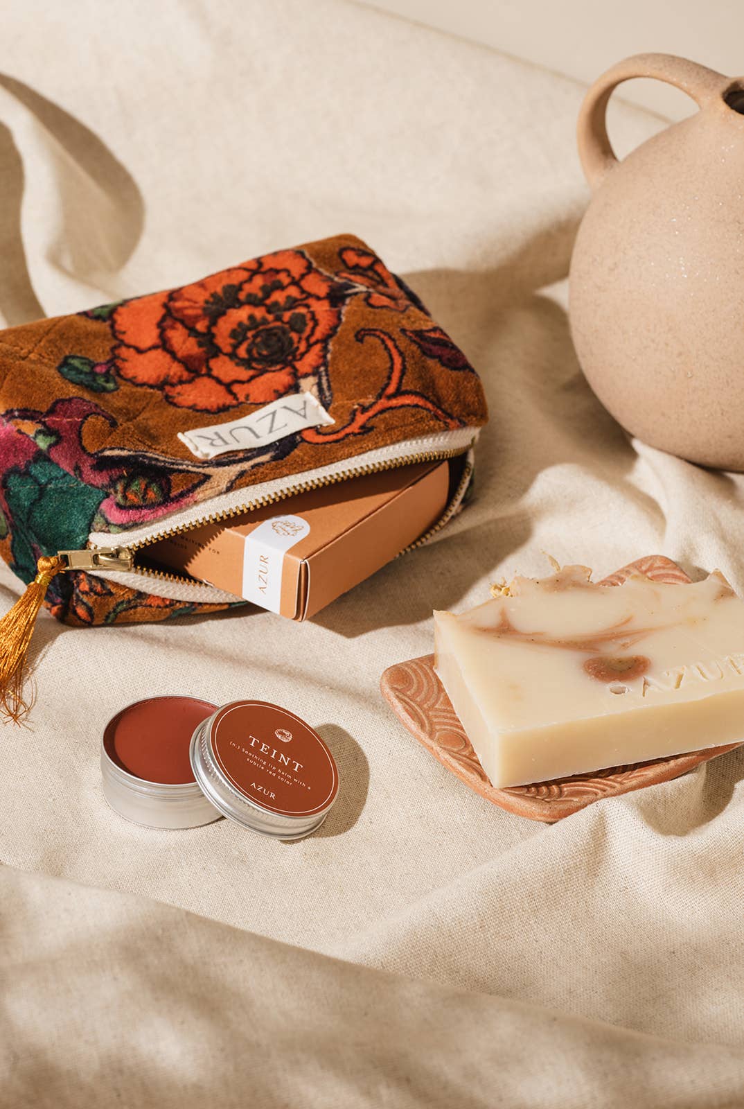 TEINT | Balsamo per labbra 100% naturale | Rosso | Labbra e guance