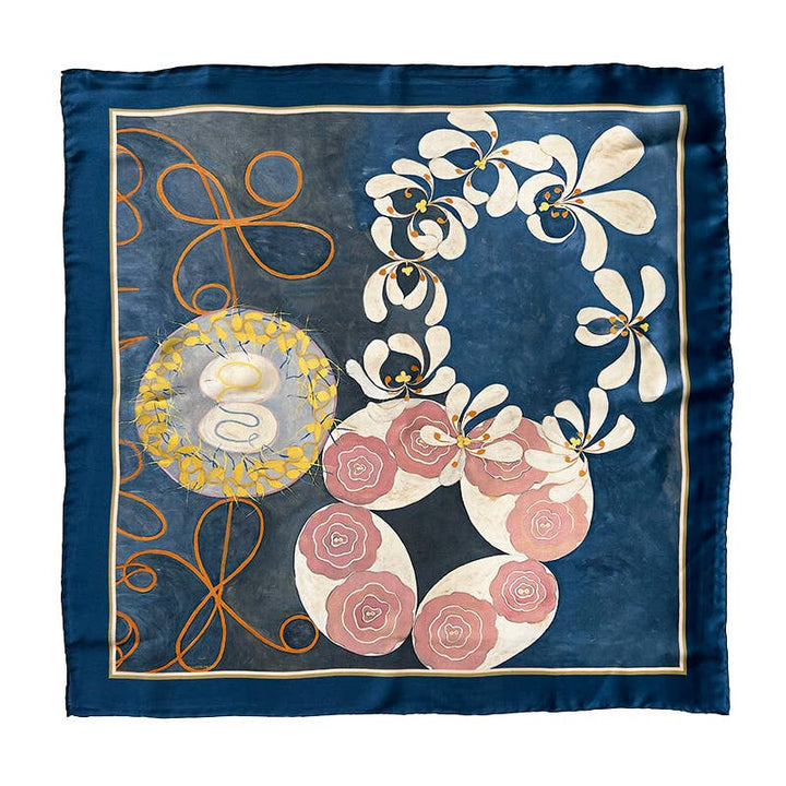 Foulard di seta - Hilma - 50 x 50 cm