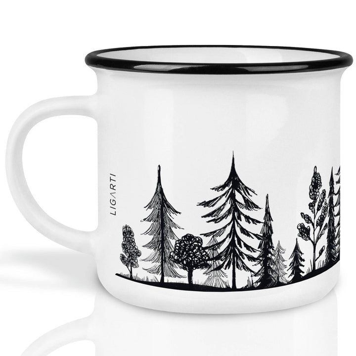 Tazza in ceramica | Foresta