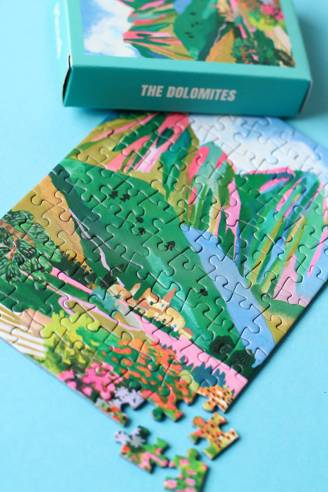 Il mini puzzle delle Dolomiti, 99 pezzi