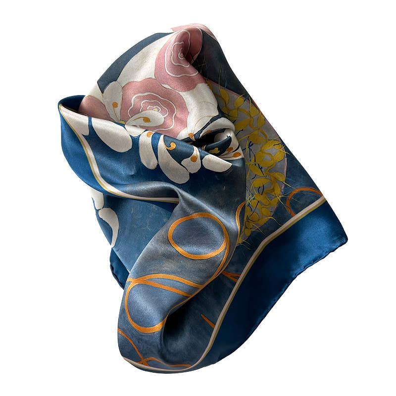 Foulard di seta - Hilma - 50 x 50 cm