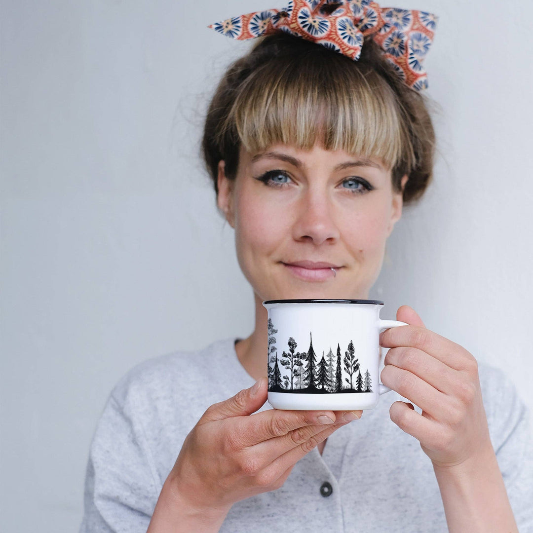 Tazza in ceramica | Foresta