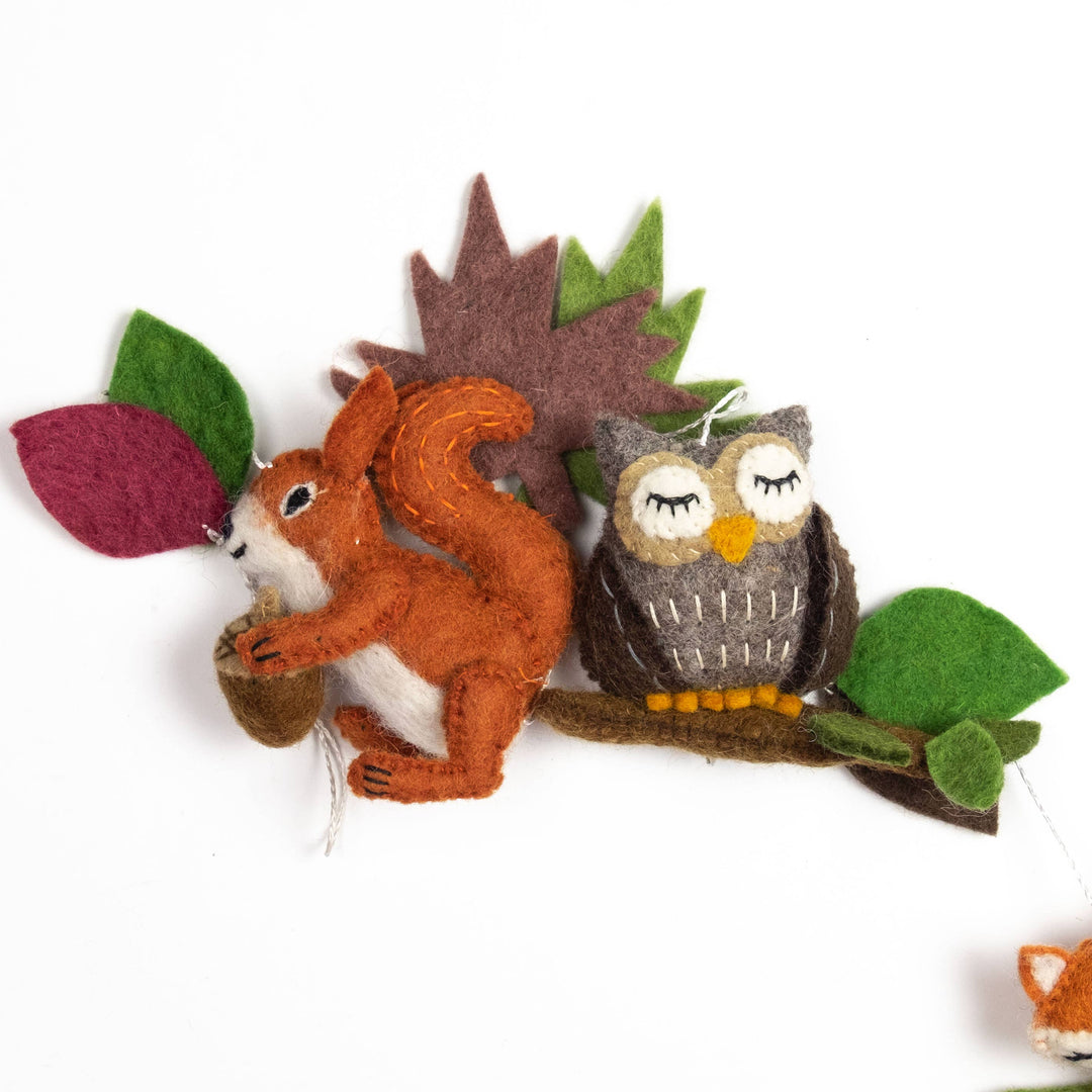 Ghirlanda - Animali del Bosco