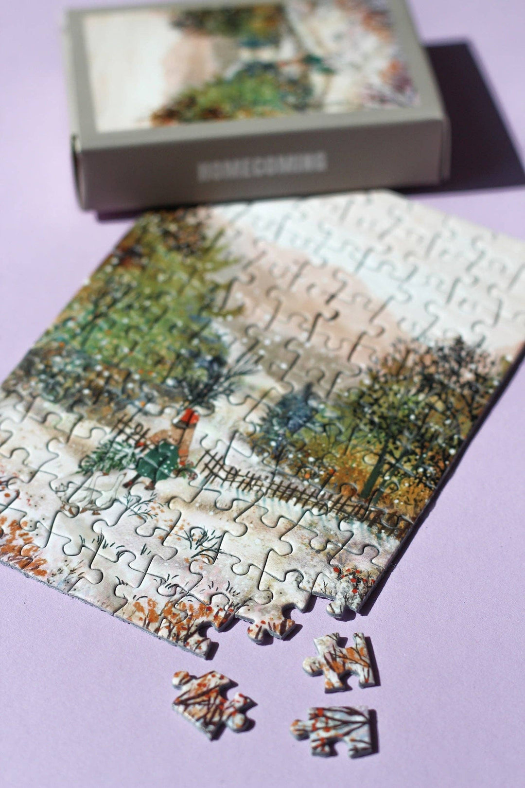 Mini-puzzle Ritorno a casa, 99 pezzi