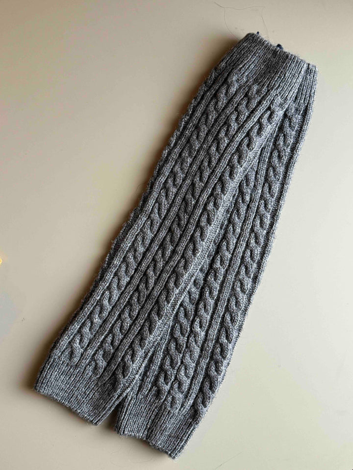 Leg Warmers / Scaldamuscoli in lana lavorati a mano