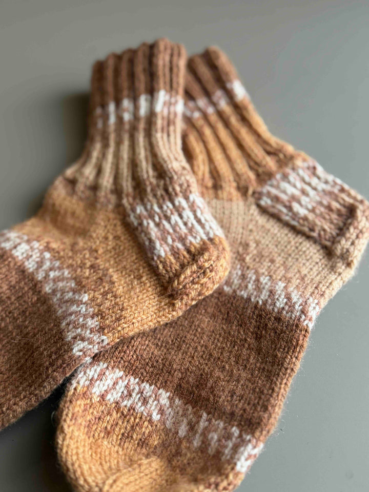 Calze da Casa in Lana Lavorate a Mano | Autunno