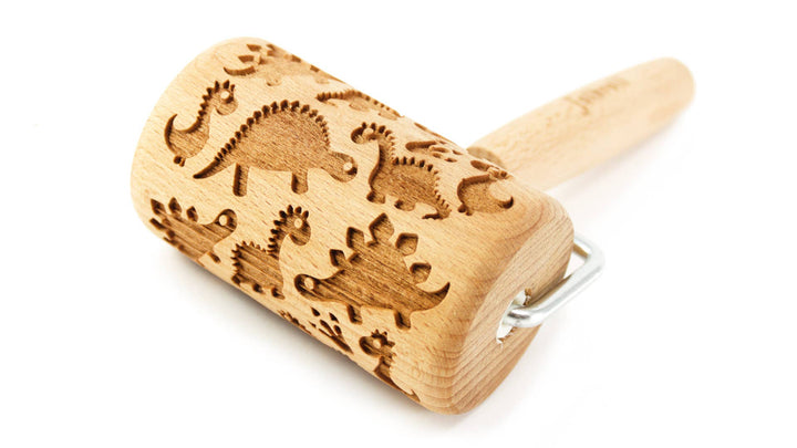 Mini mattarello dinosauri