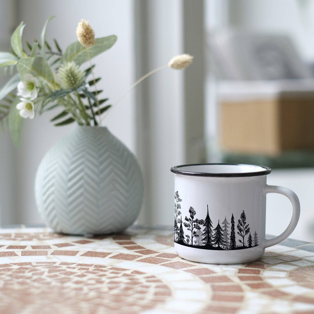 Tazza in ceramica | Foresta