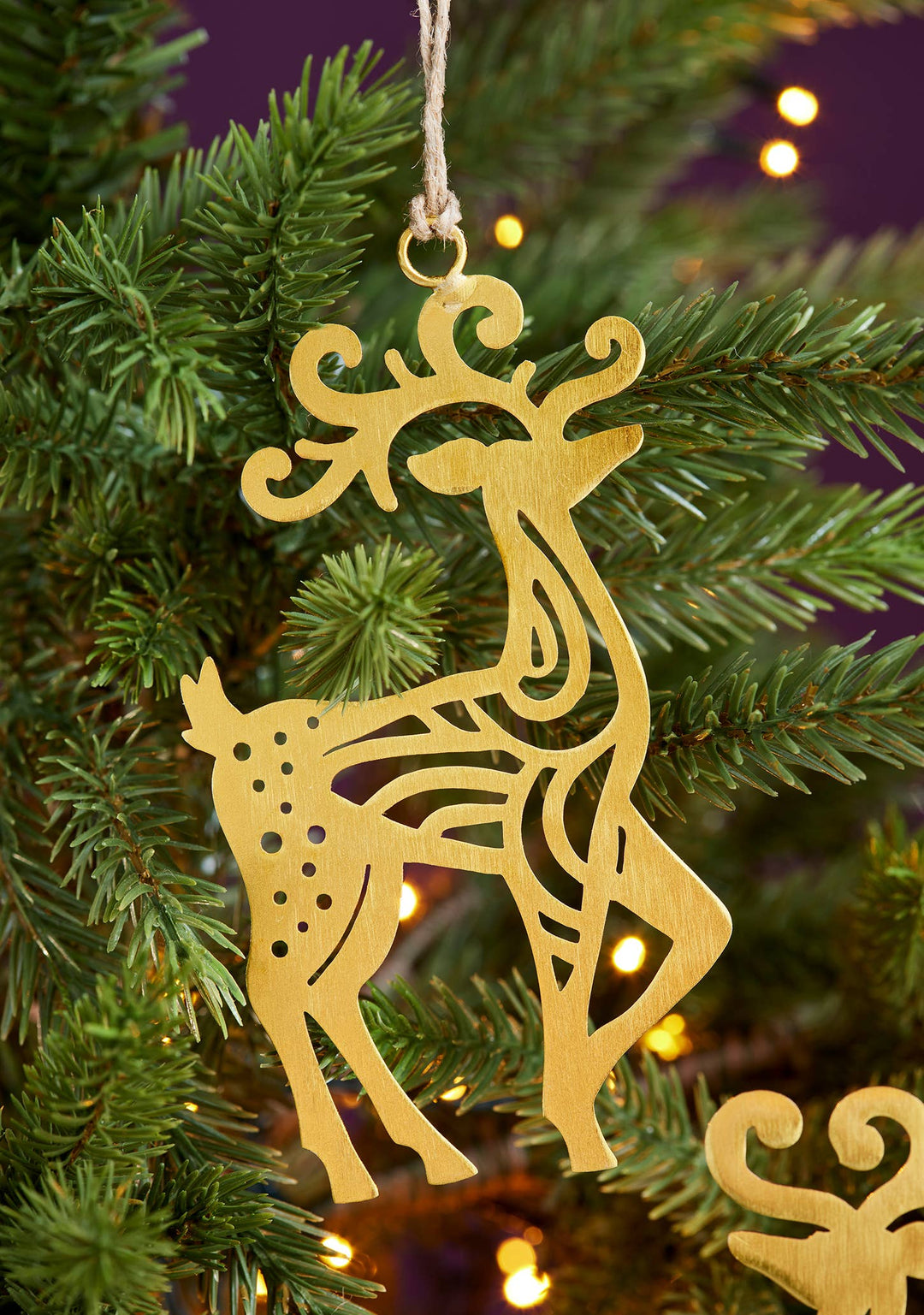 Decorazione di renna in filigrana