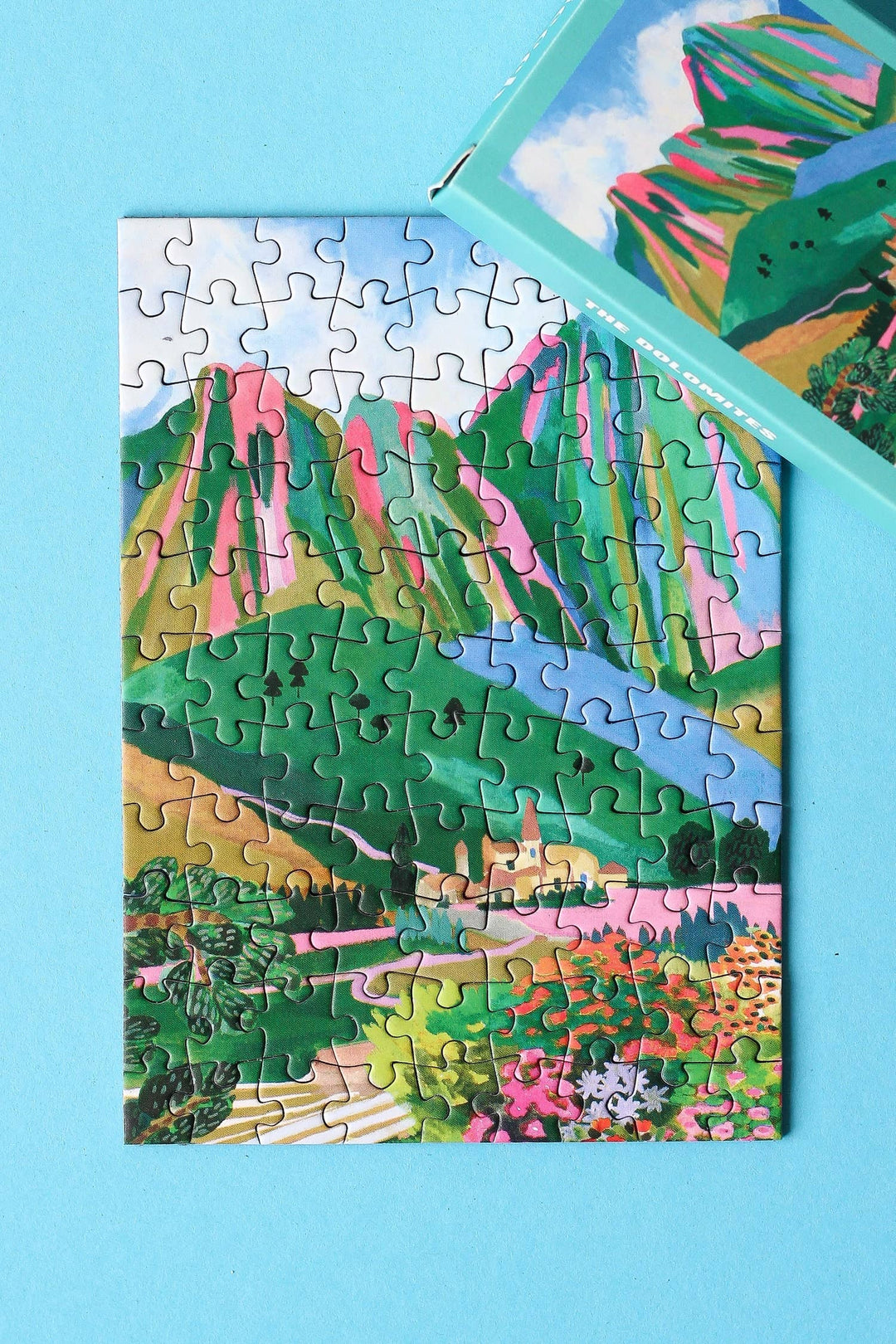 Il mini puzzle delle Dolomiti, 99 pezzi