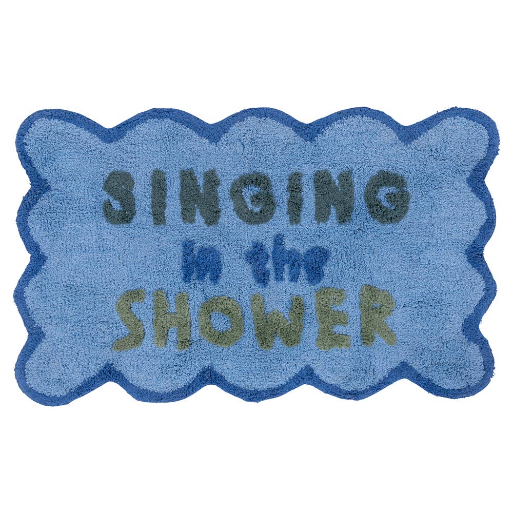 "Singing in the shower" TAPPETINO BAGNO B 50X80CM